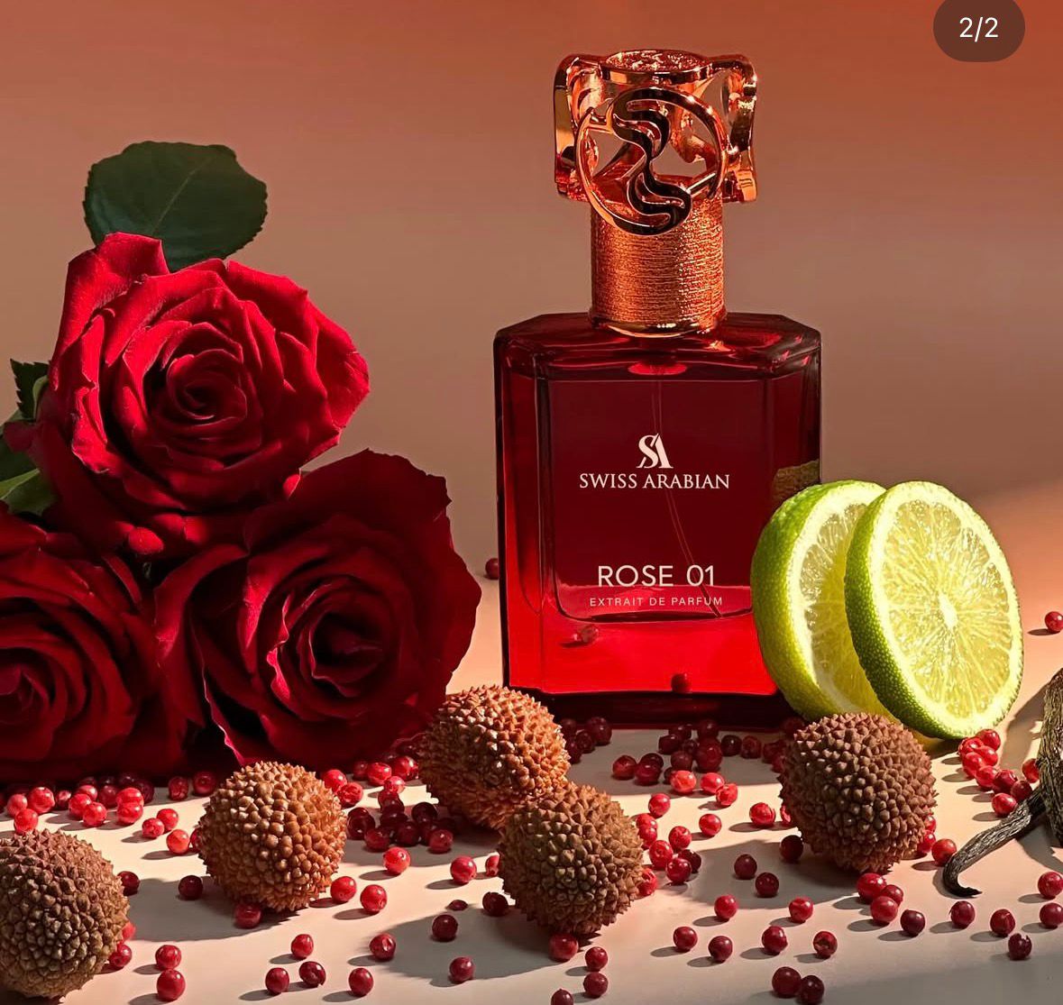Rose 01 - Swiss Arabian - Extrait de Parfum 50ml